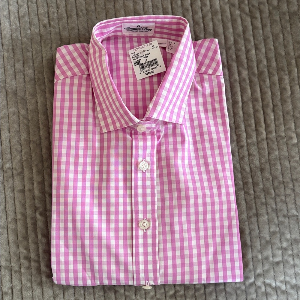 Emanuel Berg Superfine Shirting - 100% Cotton long sleeve button down shirt